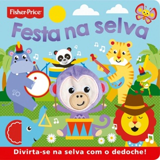 Livro Dedoche Fisher-Price - Festa na selva em Oferta na Shopee