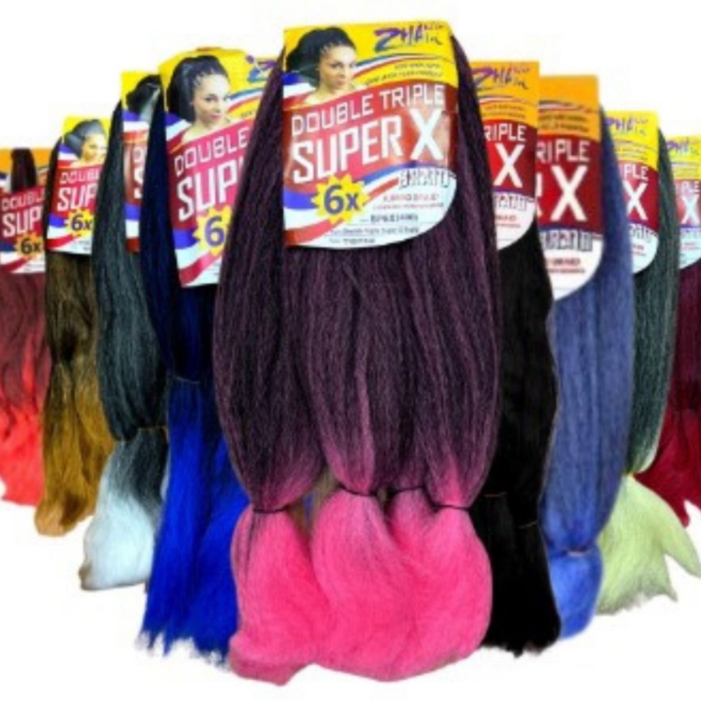 Cabelo Jumbo Box Braid Diversas marcas | Superx, Hiper X, King Jumbão  + Anéis para tranças