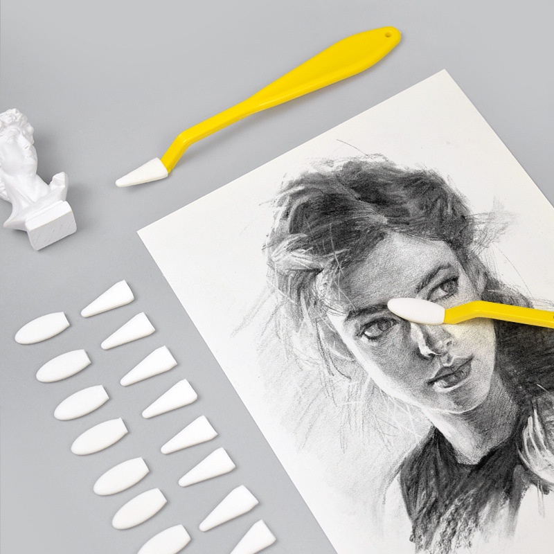 Faca De Esboço De Arte Limpeza Pincel Lavável Esponja Destaque Artista Correção Detalhe Apagador De Caneta Desenho De Ferramentas Limpas