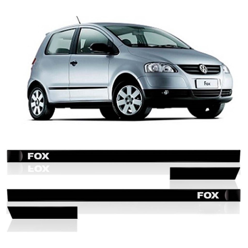 KIT FRISO LATERAL FOX 2003 A 2010 2P - 4 PEÇAS PERSONALIZADO