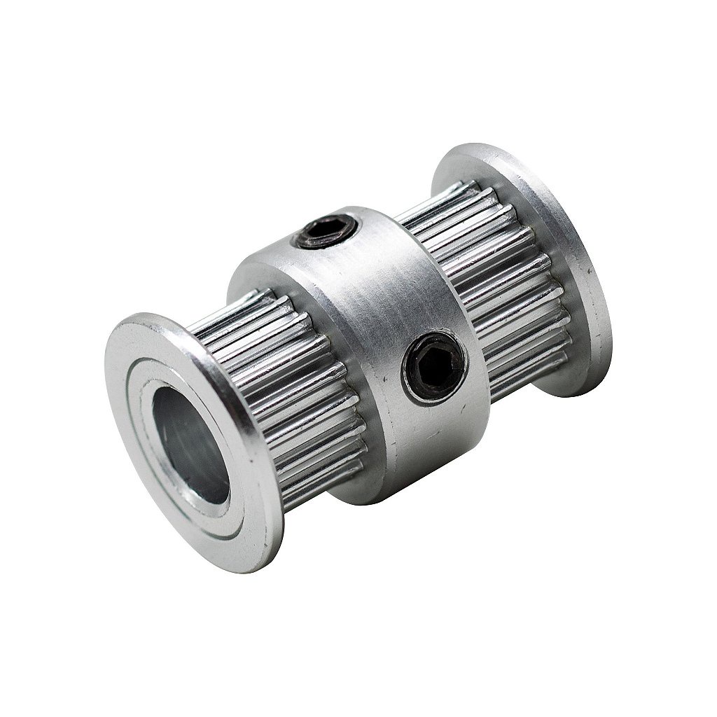 Polia Correia Dupla 8mm GT2-8MM 20 Dentes F 5mm 3D Printer