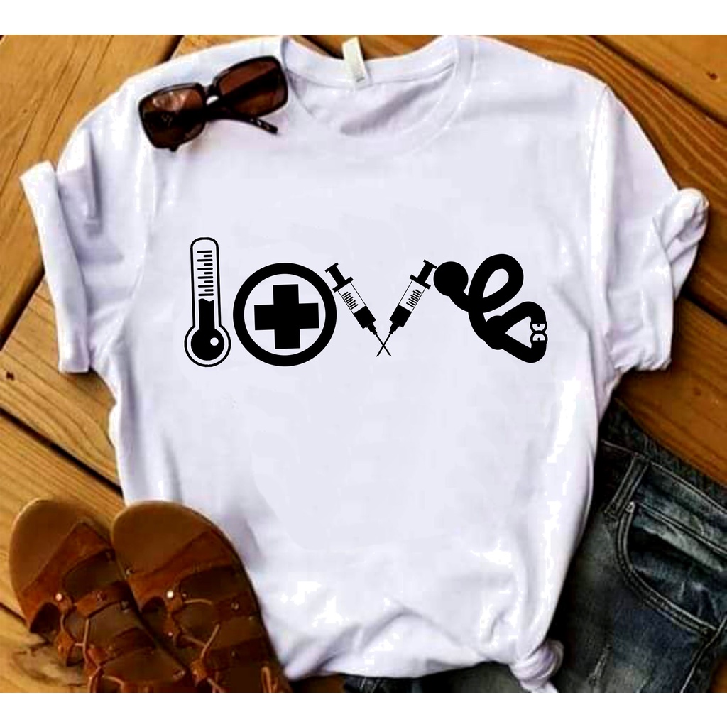 Camisa Tecnico de Enfermagem Enfermeira Enf Camiseta Blusa T-shirt 493 SH.