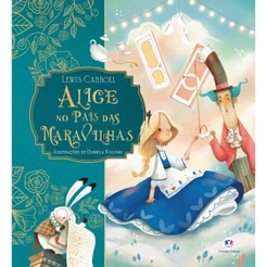 Livro Almofadado Alice no país das maravilhas