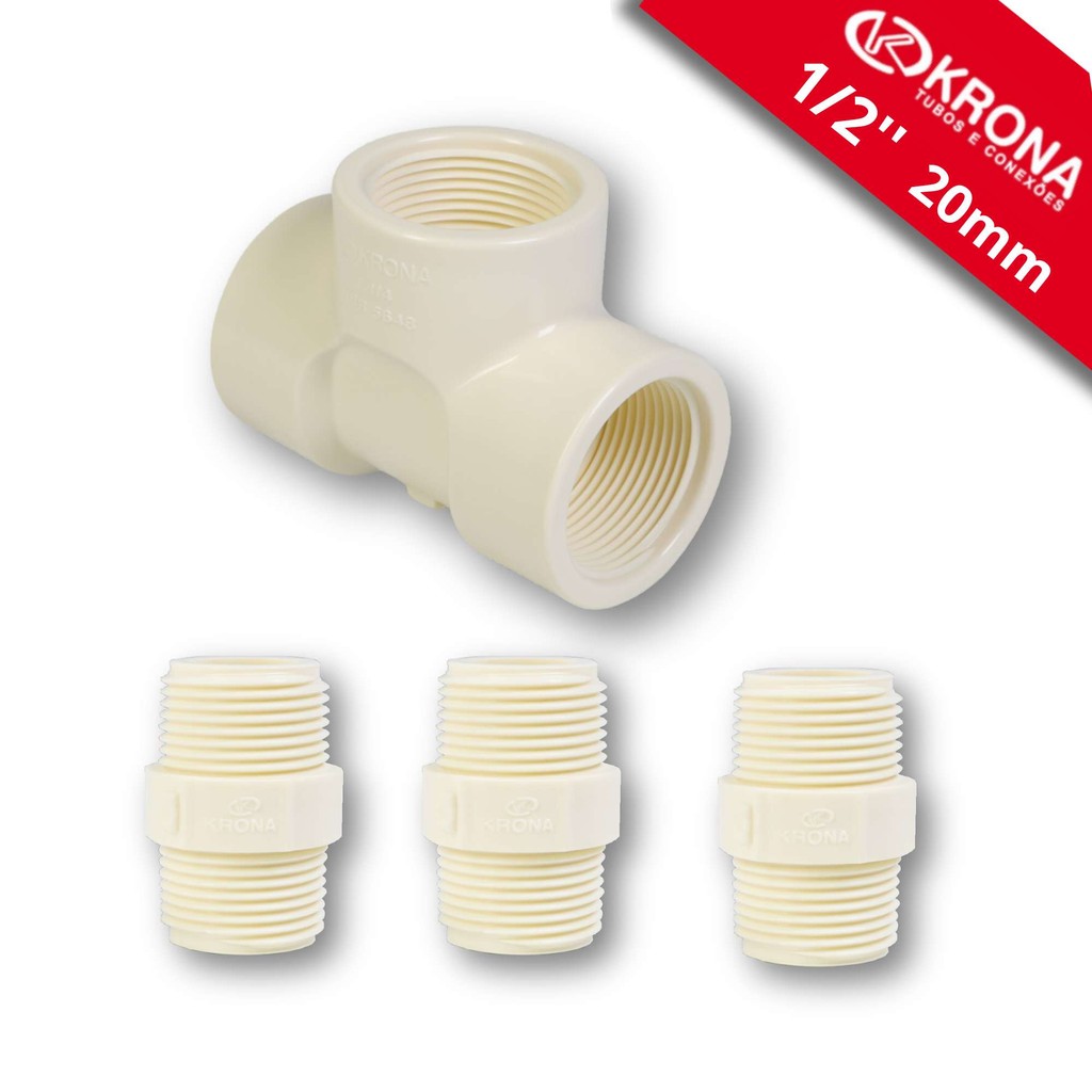 Adaptador T Abs Para Torneira Monocomando (tee 1/2 Roscavel)