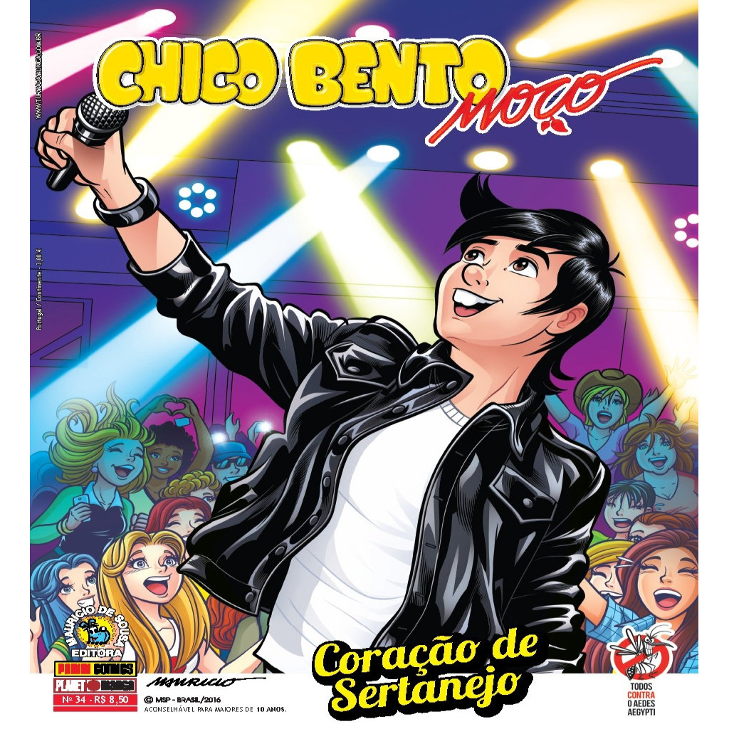 Coração de Sertanejo: Chico Bento Moço - Vol.34 autor Sousa, Mauricio de