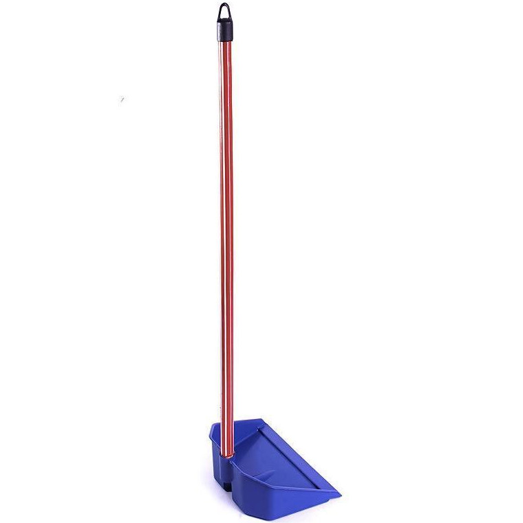Pá De Lixo Grande Com Cabo De 60 Cm Plástica Reforçado 1/3/6 e 12 unidades — imagem 2 de 2
