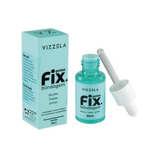 Gotas Fix Blindagem Fixador de Maquiagem Vizzela 30ml LANÇAMENTO