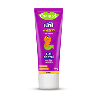 Gel Dental Carmed Fini Minhocas 70g em Oferta na Shopee