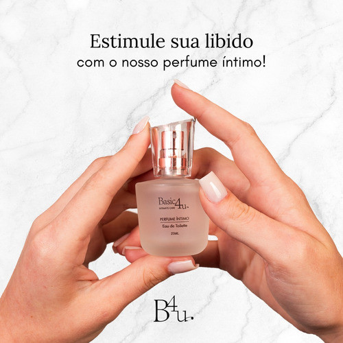 Perfume Íntimo Feminino Óleos Afrodisíacos - Basic4u 25ml em Oferta na Shopee