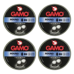 4x Esferas de Chumbo 4.5mm 250un. Gamo Round 8.17gr