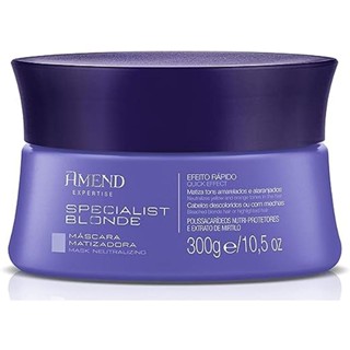 Máscara Capilar De Tratamento Amend Matizadora Specialist Blonde 300g
