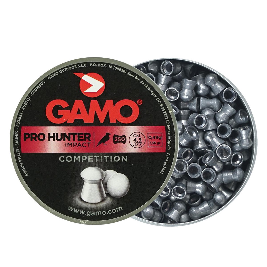 Chumbinho p/ Carabina/Espingarda 4.5mm Gamo Pro Hunter Impact Ar15 Sport - Sports & Outdoors