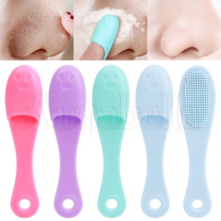 Escova Esfoliante E Limpeza De Pele/De Lavagem De Dedo De Silicone Macia/Massagem Manual Para Limpar Poros Nariz/Mini Ferramenta Portátil De Cuidados Faciais em Oferta na Shopee