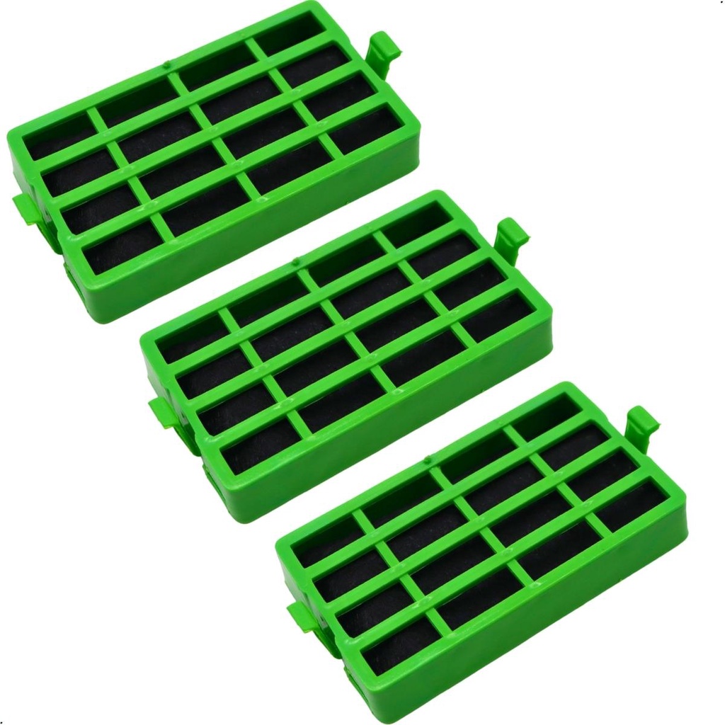 KIT 3 FILTROS BEM ESTAR DESODORIZADOR ANTIODOR GBMAK REFRIGERADOR GELADEIRA CRM45/49 CONSUL