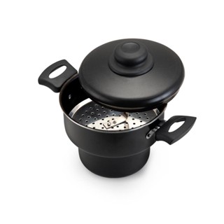 Cuscuzeira Antiaderente Aluminio Nacional 16cm 1,9 Litros