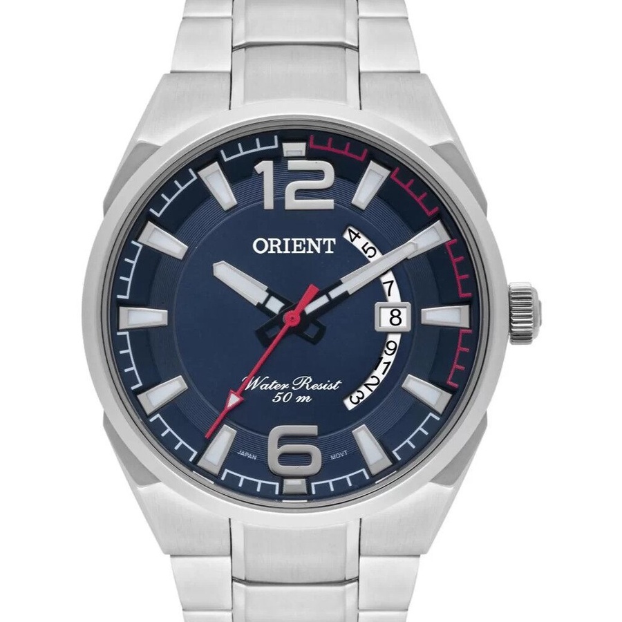 RELÓGIO ORIENT MASCULINO PRATEADO MBSS1336 D2SX