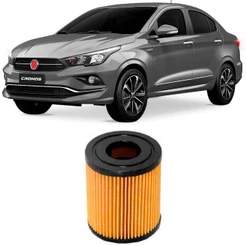 Filtro Óleo Fiat Cronos 1.8 2018 A 2019 Tecfil
