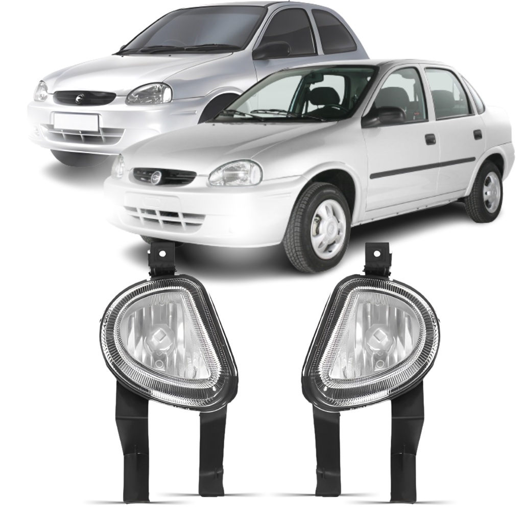 Farol Milha Corsa 2000 2001 2002 Classic 2003 Á 2009 em Oferta na Shopee