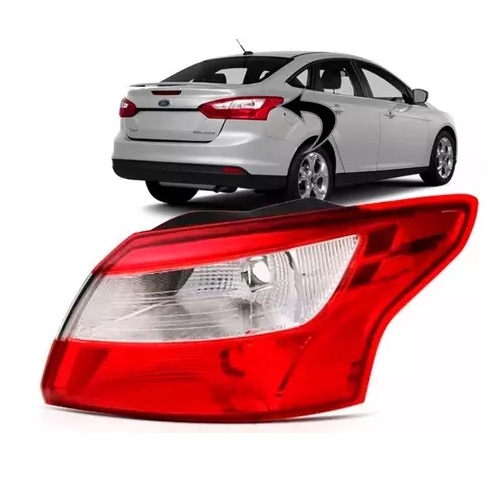 Lanterna Traseira Canto Focus Sedan 2014 2015