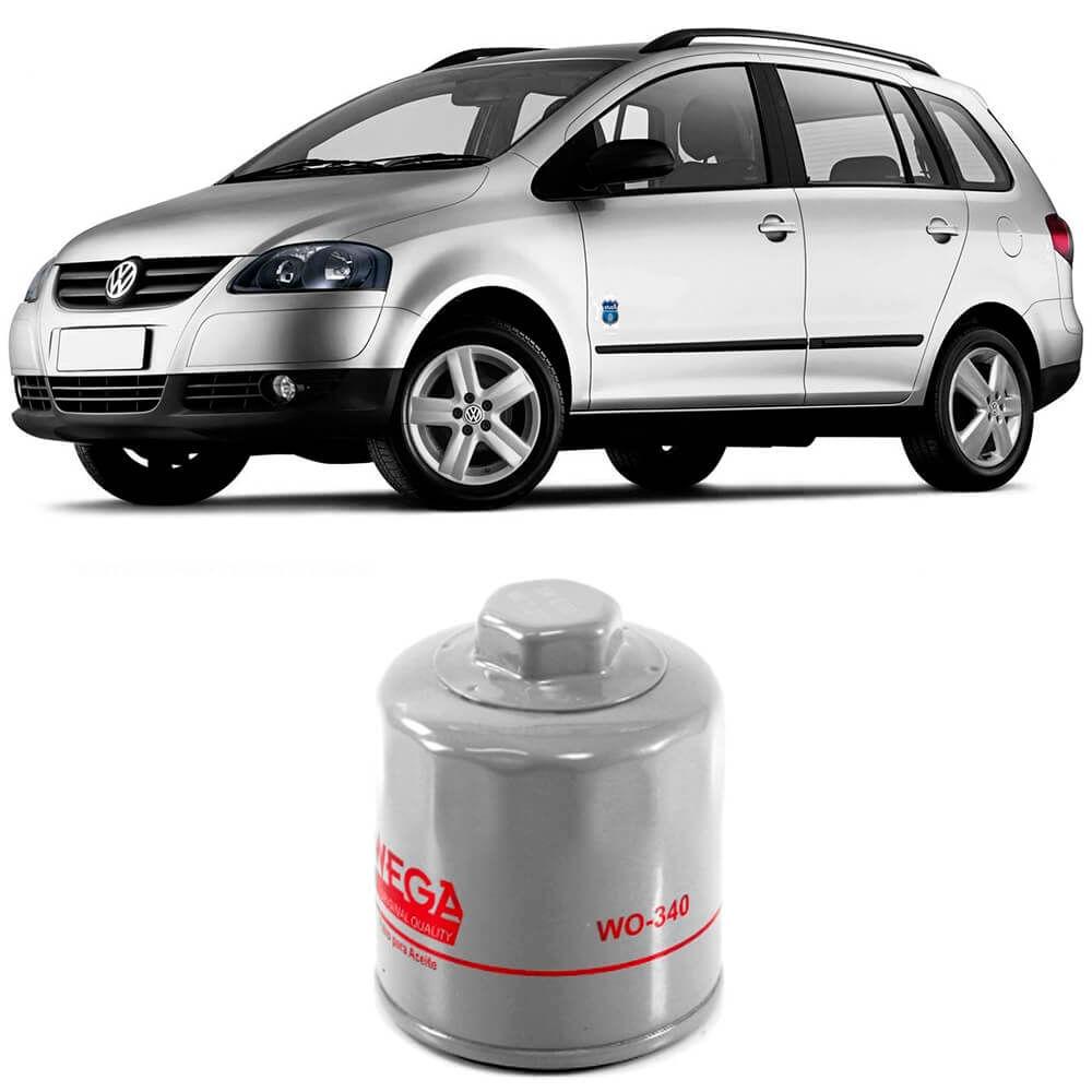 Filtro Óleo Volkswagen Spacefox 1.6 2006 A 2017 Wega - Spare Parts and Accessories for Vehicles