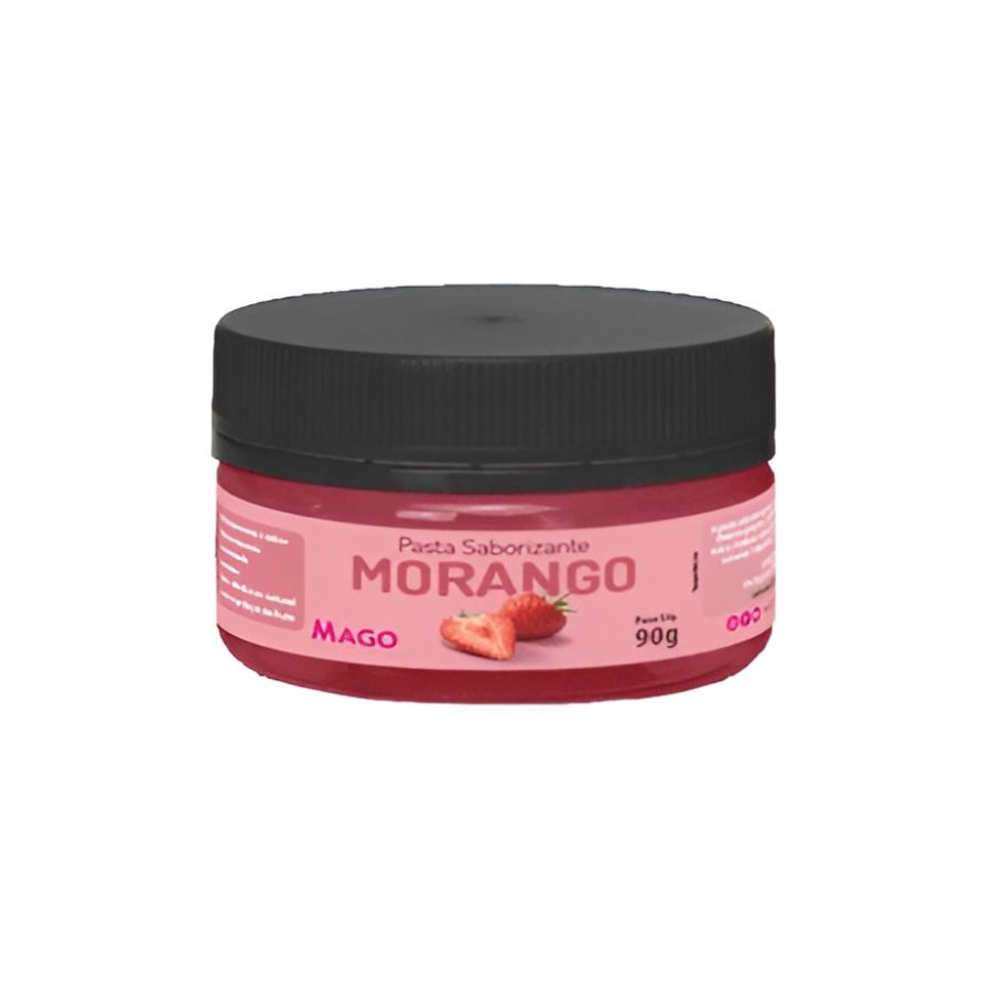 Pasta Saborizante Sabor Morango - 90g - 1 unidade - Mago - Rizzo