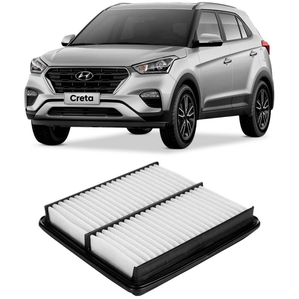 Filtro Ar Hyundai Creta 1.6 16v 2017 A 2022 Wega Jfa-0h40 em Oferta na Shopee