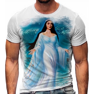 Camiseta Iemanja A Rainha Do Marsanta1 A em Oferta na Shopee