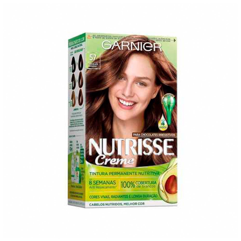 Tintura Nutrisse 57 Chocolate Puro em Oferta na Shopee