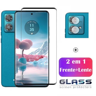 2 Em 1 Película De Vidro Moto Edge 40 Neo 9D Pelicula De Vidro Para Motorola Edge 40 Pro G84 G54 G14 4G 5G em Oferta na Shopee