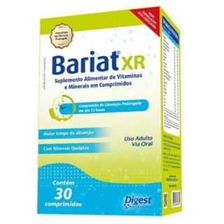 Bariat Xr Supera 30 Comprimidos em Oferta na Shopee