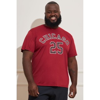 Camiseta Masculina Plus Size Chicago 25