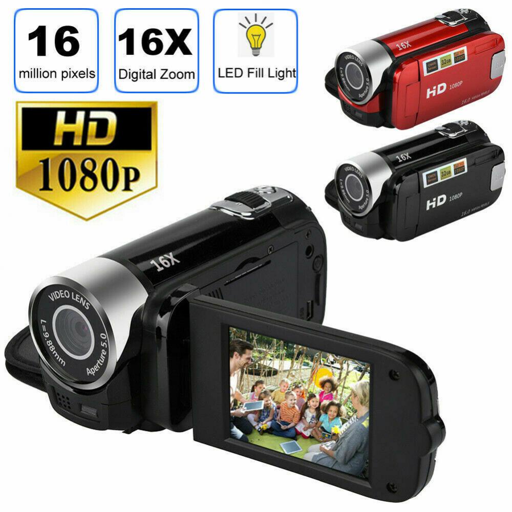 Vídeo Visão Noturna 16x Zoom Universal Câmera De Digital Para Blogger Vídeos Tiro Filmadora Portátil Gravação
