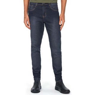 Calça Masculina Jeans Skinny Básico Resinado Polo Wear Jeans Médio