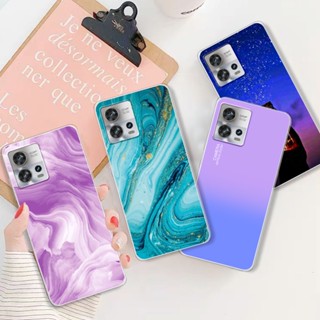Motorola MOTO Edge 30 Fusion/S30 Pro Case EDGE30 Flower Mármore