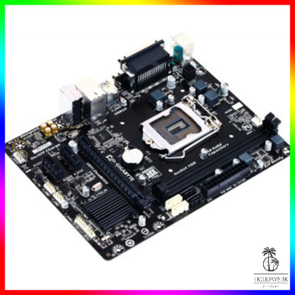 Placa-mãe para gigabyte GA-H81M-DS2 desktop placa-mãe H81M-DS2 h81 lga 1150 i3 i5 i7 ddr3 16g micro-atx placa-mãe usada