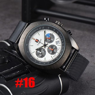 Relógio Automático De Moda Masculino Calendário Não-Mecânico De Quartzo Esportivo Correia De Aço TIS