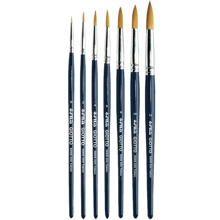 Pincel Taklon Redondo Ref.500 GIOTTO