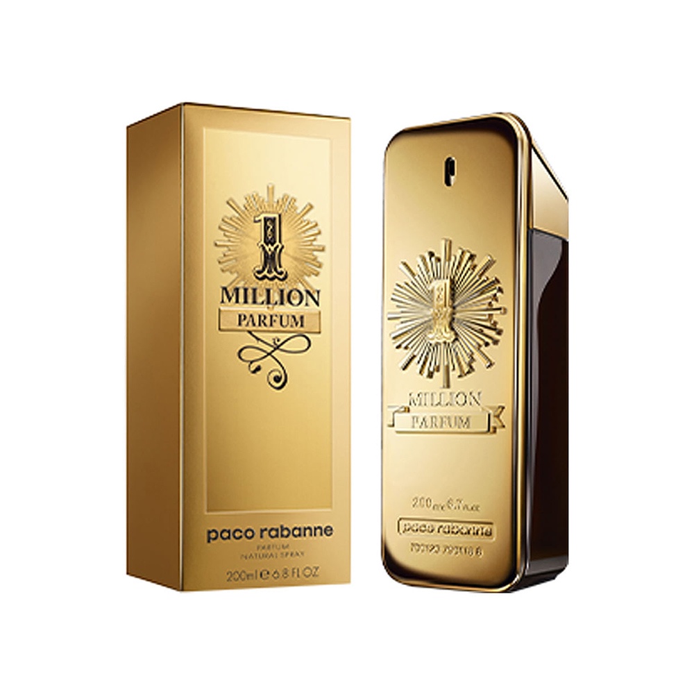 Perfume 1 Million Parfum Paco Rabanne Eau de Parfum Masculino 200ml Original