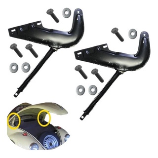 Dobradica ( Par ) Com Mola Capo + Parafusos Fusca em Oferta na Shopee