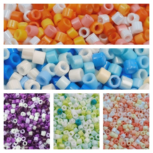 Miçanga Tubinho Japonesa Delica para bijuteria e artesanato  Igual a Miçanga Miuky em Oferta na Shopee