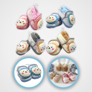Pantufa para crianças formato de leão