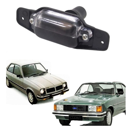 Lanterna Placa Chevette Ate 1982 em Oferta na Shopee