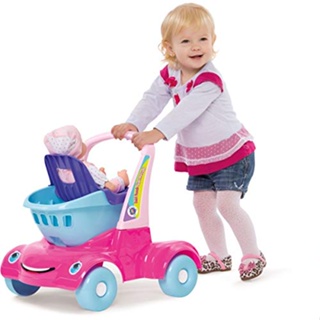 Andador para bebês e passeio com Boneca - Estímulo e Aventura para sua Filha em Oferta na Shopee