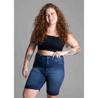 Bermuda Jeans Sawary Plus Size - 275690