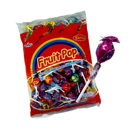 Pirulito Fruit Pop Sortido Dollito Confirma 350g