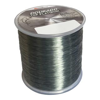 Linha De Pesca Monofilamento Top Platinum Carretel Grande Mazzaferro - Várias Espessuras