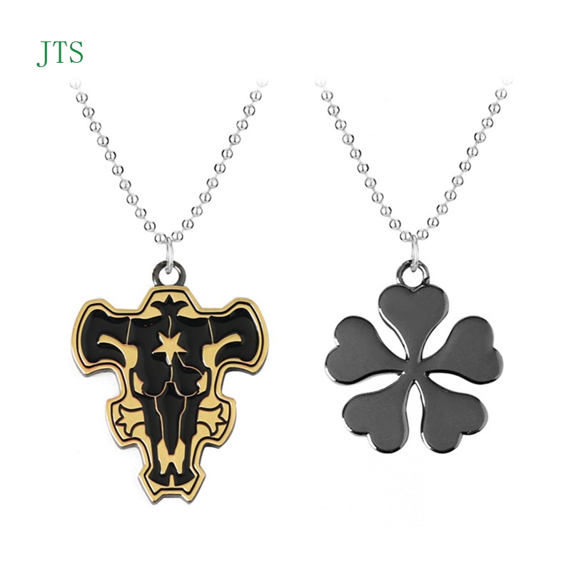 [Jogo Anime Merchandise Black Clover Necklace Black Bull Magic Knights Logotipo Pendant Necklace