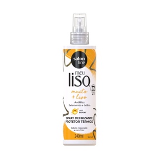 Spray Defrizante Salon Line Meu Liso Protetor Térmico Muito + Liso 240ml em Oferta na Shopee