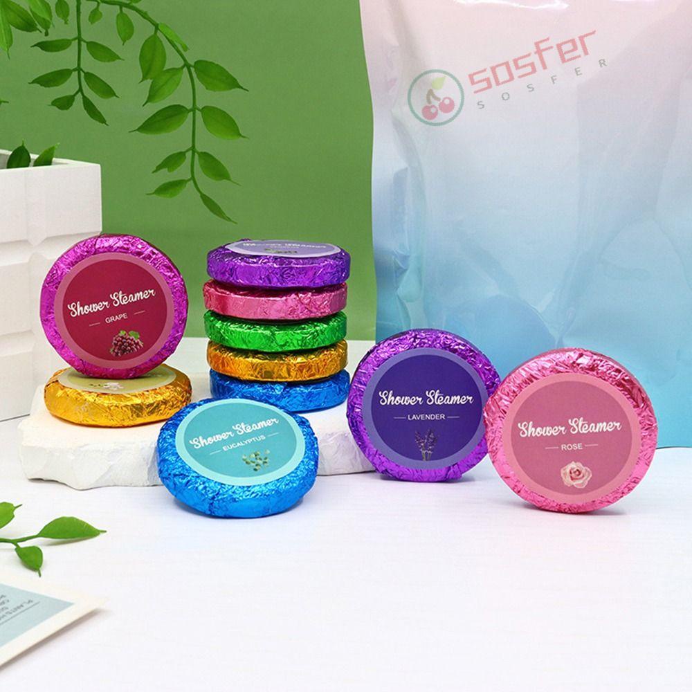 SOSFER Swear Shower Steamers , Self Care Relaxation SPA Acessórios Alívio De Estresse Hidratante Melhora A Circulação Tablets Banheiro