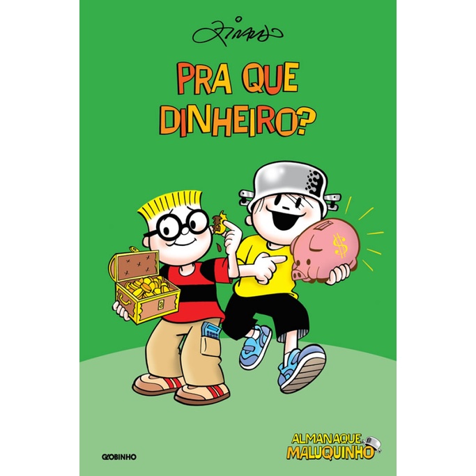 ALMANAQUE MALUQUINHO PRA QUE DINHEIRO? em Oferta na Shopee